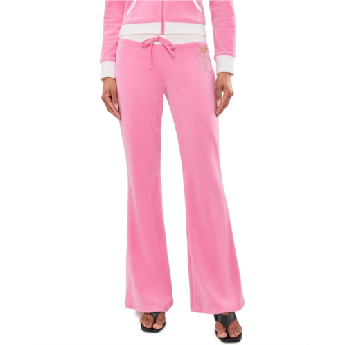 Juicy Couture Heritage Low Rise Snap Pocket Track Pants
