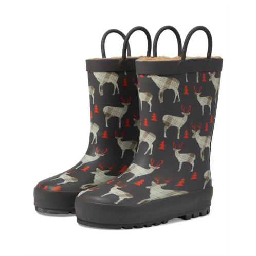 Western Chief Kids Deer Plaid Rain Boots (Toddler/Little Kid)