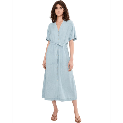 Womens Faherty Tried & True Oakley Midi Dress