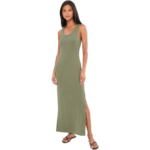 Womens Spiritual Gangster Zen Rib Sienna Maxi Dress