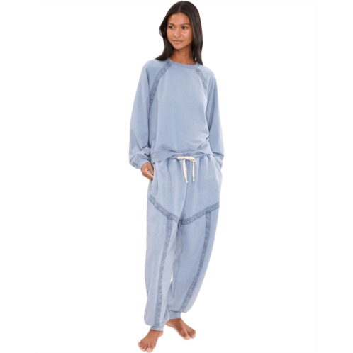 Womens Free People Couch Club Pj Set