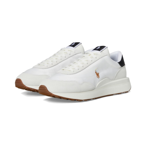 Mens Polo Ralph Lauren Train 89 Suede-Paneled Sneakers