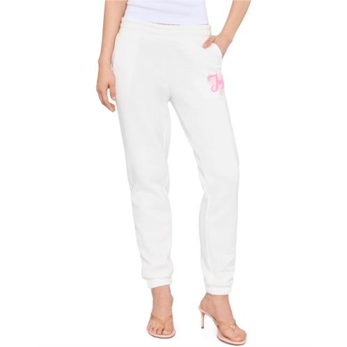 Womens Juicy Couture Fleece Jogger With Graphic