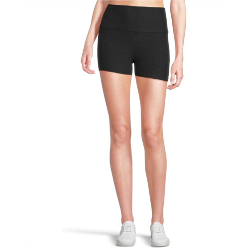 Womens Beyond Yoga Spacedye Keep Pace 3 Shorts