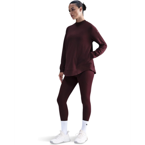 Nike One Fleece Reversible Pullover Maternity Top