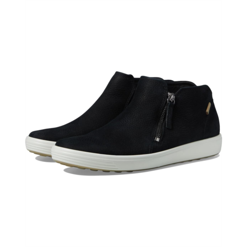 Womens ECCO Soft 7 Low Cut Zip Bootie