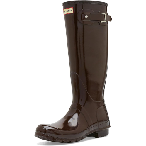 Womens Hunter Original Tall Gloss Rain Boots