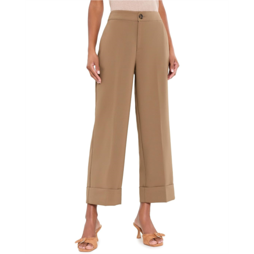 Womens NICZOE Clarendon Sleek Stretch Cuffed Ankle Pants