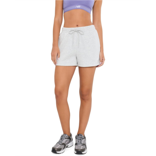Womens New Balance Sport Essentials Fleece Shorts