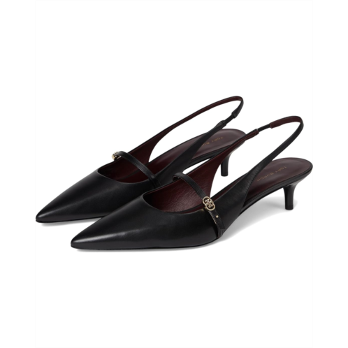 Womens Tory Burch Double T Buckle Mary Jane Pumps 45mm