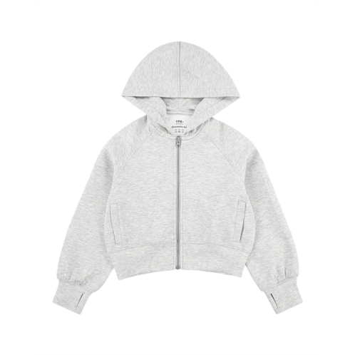 Girls abercrombie kids YPB Neoknit Full Zip Hoodie (Big Kid)