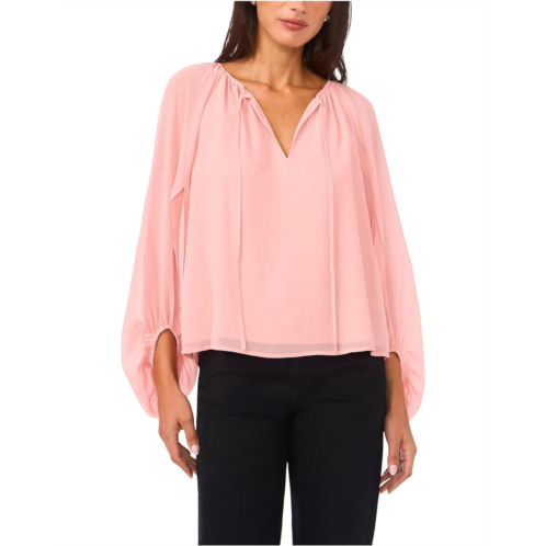 Womens Vince Camuto Ballon Sleeve Blouse