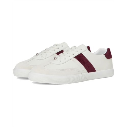 POLO Ralph Lauren Womens Lauren Ralph Lauren Two-Tone Braylee Leather & Suede Sneakers