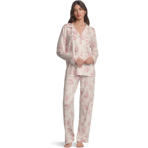 Womens Eberjey Gisele Printed Long Pj Set