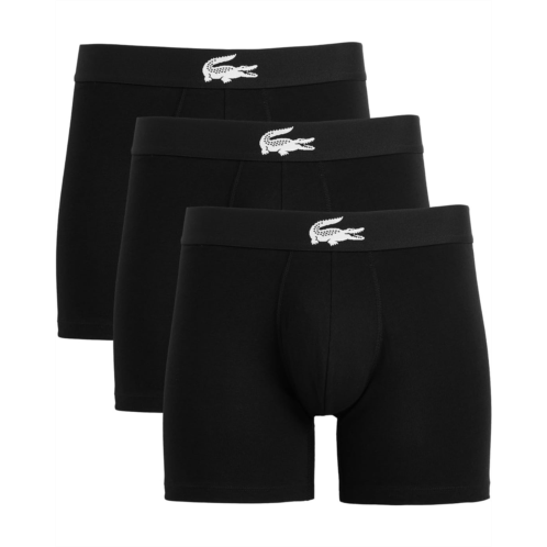 Lacoste 3-Pack Stretch Jersey Boxer Briefs
