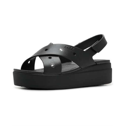 Womens Crocs Brooklyn 4U Low Wedges