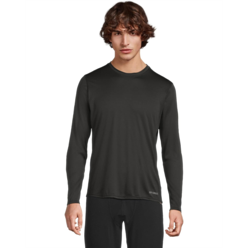 Mens Hot Chillys Peachskins Crew Neck