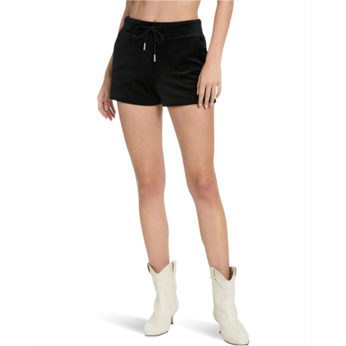 Juicy Couture - Velour Juicy Shorts with Back Bling