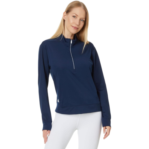 Womens adidas Golf Ultimate365 Quarter Zip Golf Pullover