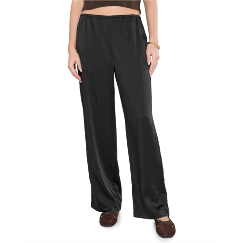Womens Madewell The Devon Pants - Satin