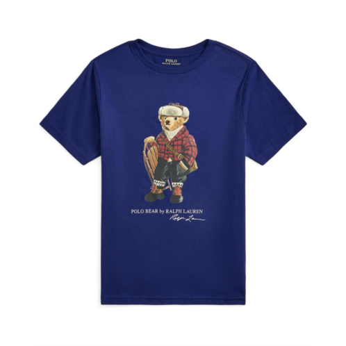 Boys Polo Ralph Lauren Kids Polo Bear Cotton Jersey Tee (Big Kid)