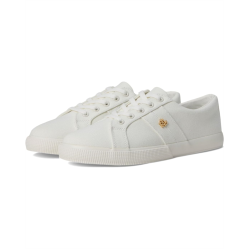 POLO Ralph Lauren Womens Lauren Ralph Lauren Janson II Canvas Sneakers