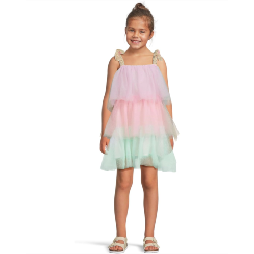Girls Lola and The Boys Sparkle Ombre Dress (Little Kid/Big Kid)