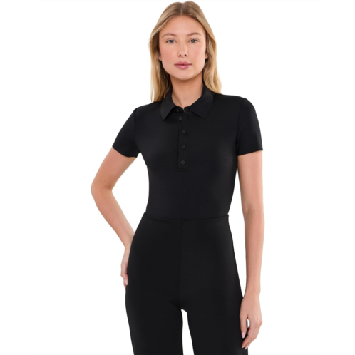 Womens Commando Neoprene Polo Bodysuit