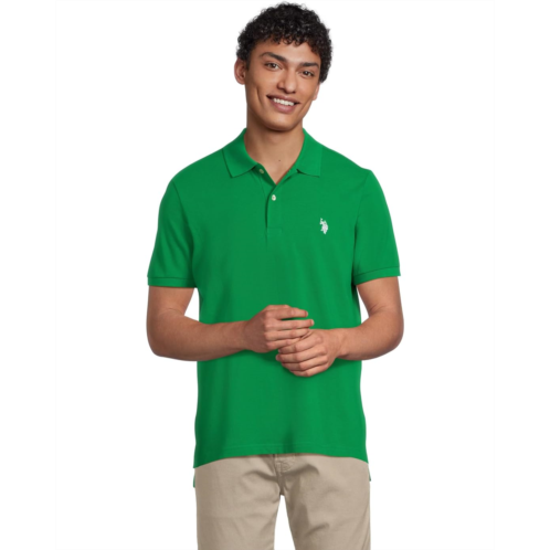 U.S. Polo ASSN. Slim Fit Solid Pique Polo Shirt