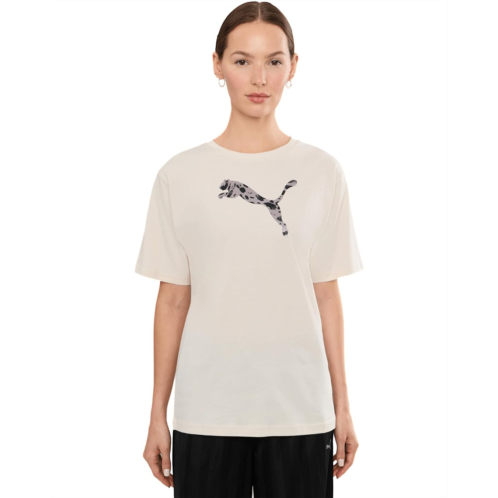 PUMA Essentials Graphics Animal Print Relaxed Tee