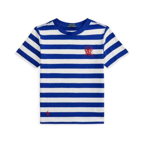 Polo Ralph Lauren Kids Crest Striped Cotton Tee (toddler/Little Kid)