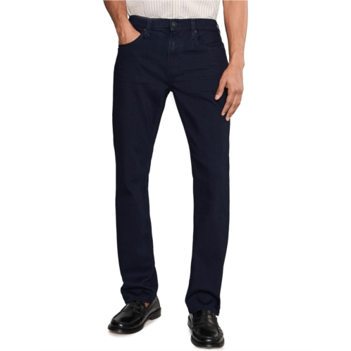 Mens Paige Federal 32 Transcend Slim Straight Fit Jeans In Inkwell