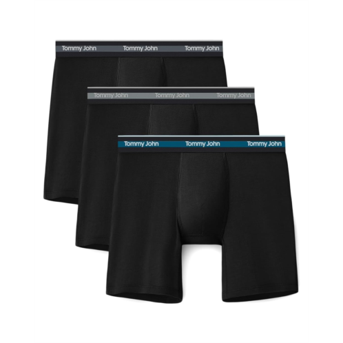 Mens Tommy John Comfort Micro 6 Boxer Brief 3-Pack
