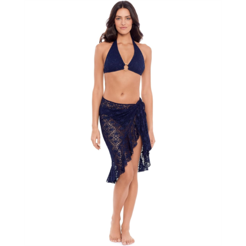 POLO RALPH LAUREN Crochet Ruffle Pareo