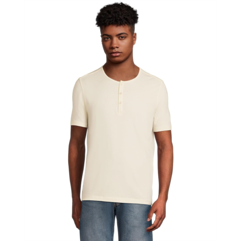 Mens UNTUCKit EcoSoft Short Sleeve Henley