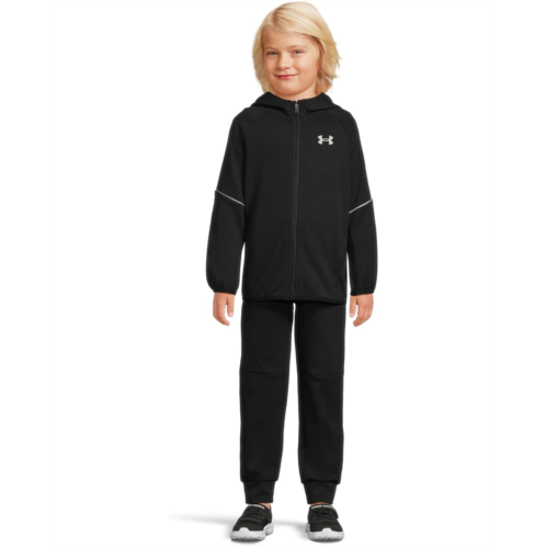 Mens Under Armour Kids Double Knit Fz Set
