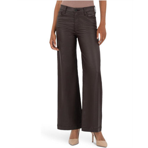 KUT from the Kloth Meg High-rise Fab Ab Wide Leg Wide Hem
