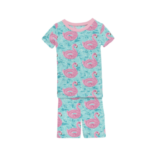 Kickee Pants Kids Print Short Sleeve Pajama Set with Shorts (Toddler/Little Kids/Big Kids)