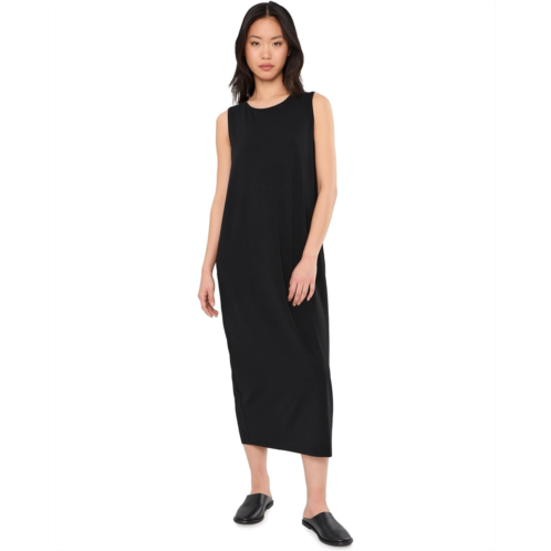 Eileen Fisher Stretch Jersey Knit Oval Dress