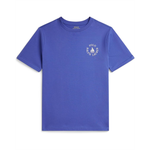 Boys Polo Ralph Lauren Kids Logo Cotton Jersey Tee (Big Kid)