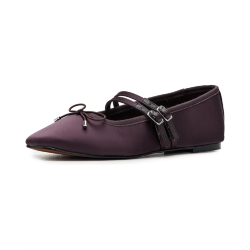 Womens Madewell The Greta Double-Strap Ballet Flat