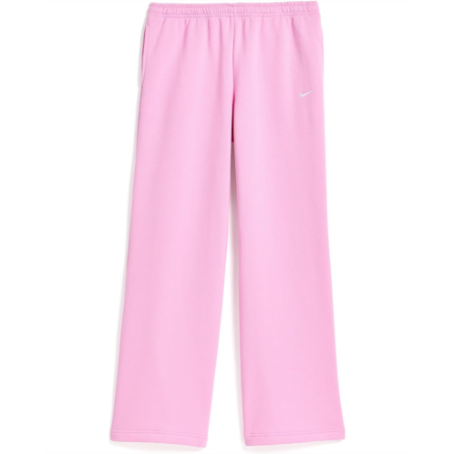 Girls Nike Kids Sportswear Studio Fleece Open Hem Pants (Big Kid)