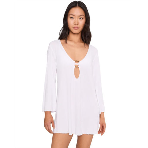 BECCA Beach To Bbq Gold Buckle Tunic