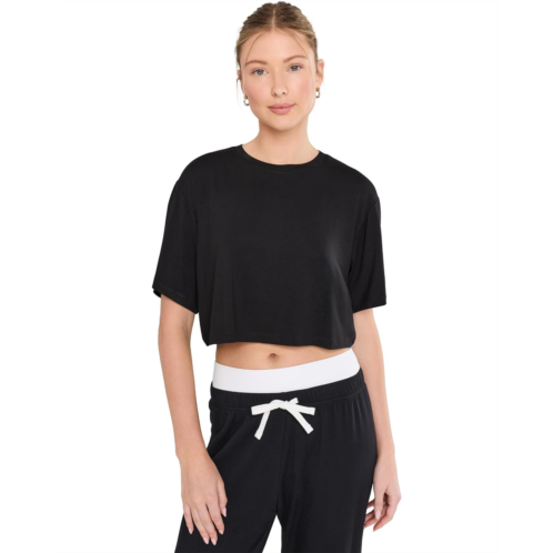 Womens Splits59 Djuna Oversized Crop Jersey Tee