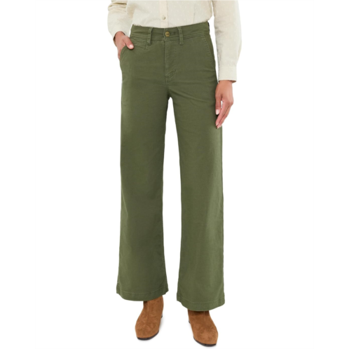 Womens Toad&Co Earthworks Wide Leg Chino