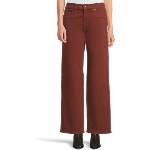 Madewell Perfect Vintage Wide-Leg Jean in Deep Redwood
