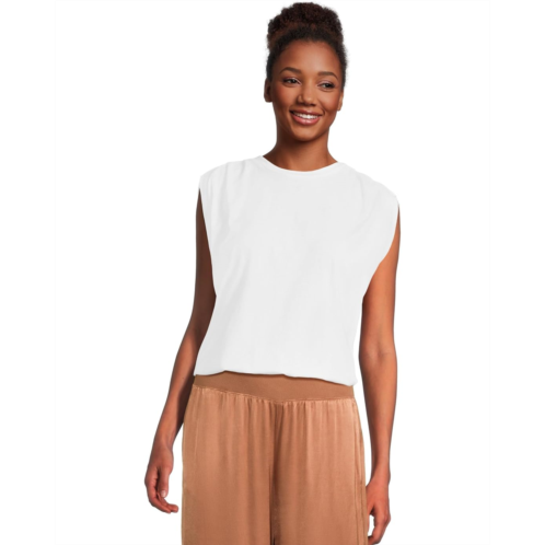 Womens Michael Stars Luca Bubble Tee