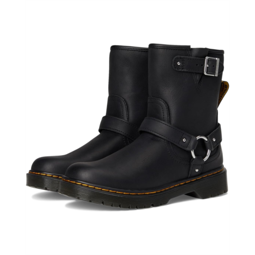 Dr. Martens Kid s Collection Genaya Rigger Boots (Little Kid/Big Kid)