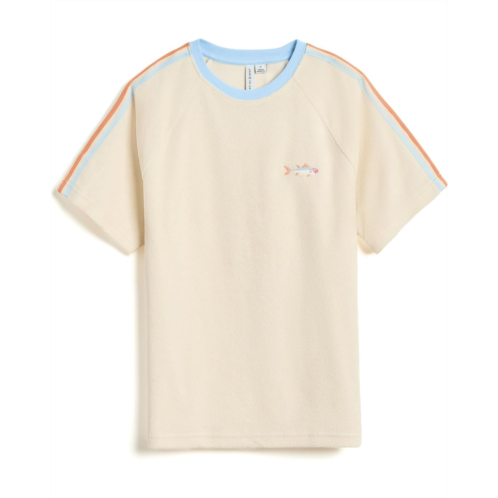 Boys Janie and Jack Terry Shoulder Stripe Shirt (Toddler/Little Kid/Big Kid)