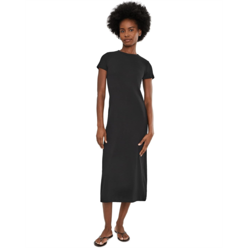 Womens Madewell Andy Short Sleeve Crew Neck Maxi Dress 1X1